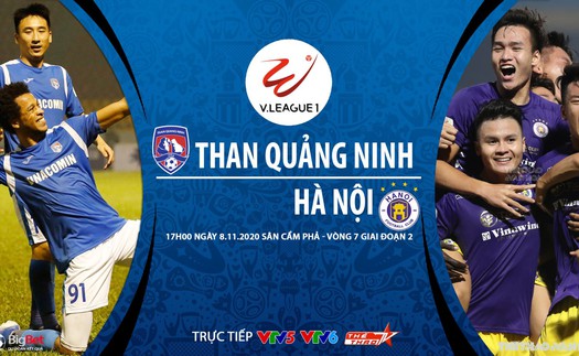 Soi kèo nhà cái Than Quảng Ninh vs Hà Nội . Bóng đá Việt 2020. Trực tiếp VTV