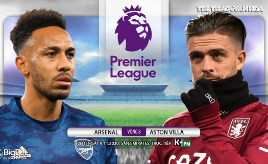 Soi kèo nhà cái Arsenal vs Aston Villa. Vòng 8 giải Ngoại hạng Anh. Trực tiếp K+ PM