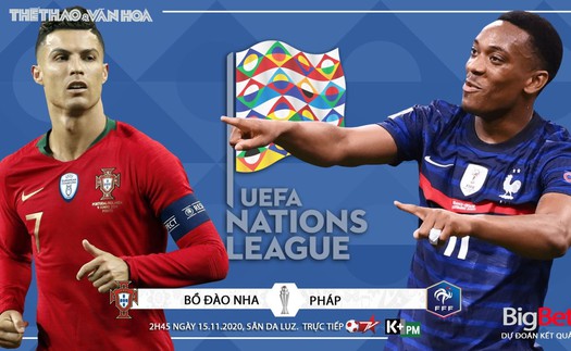 Soi kèo nhà cái Bồ Đào Nha vs Pháp. Vòng bảng UEFA Nations League. Trực tiếp K+ PM, BĐTV