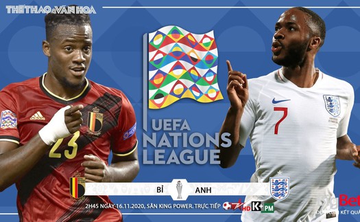 Soi kèo nhà cái Bỉ vs Anh. Vòng bảng UEFA Nations League. Trực tiếp BĐTV HD, K+PM