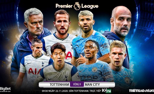 Soi kèo nhà cái Tottenham vs Man City. Vòng 9 giải ngoại hạng Anh