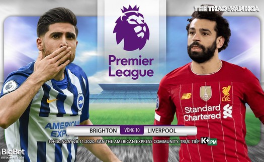 Soi kèo nhà cái Brighton vs Liverpool. Vòng 10 giải Ngoại hạng Anh