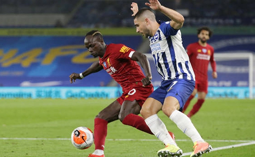 TRỰC TIẾP Brighton vs Liverpool. Link xem trực tiếp bóng đá Anh vòng 10