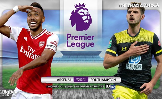 Soi kèo nhà cái Arsenal vs Southampton. Trực tiếp bóng đá vòng 13 Giải Ngoại hạng Anh