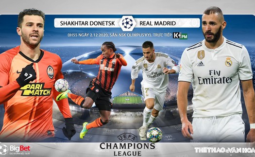 Soi kèo nhà cái Shakhtar Donetsk vs Real Madrid. Vòng bảng Champions League