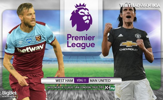 Soi kèo nhà cái West Ham vs MU. Vòng 11 giải Ngoại hạng Anh