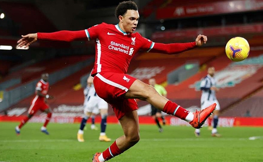 Alexander-Arnold gây sốt với đường chuyền đẹp nhất năm ở trận hòa Newcastle