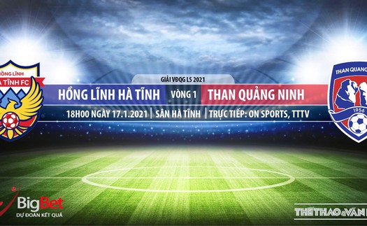 Soi kèo nhà cái Hà Tĩnh vs Than Quảng Ninh. VTC3 trực tiếp bóng đá Việt Nam