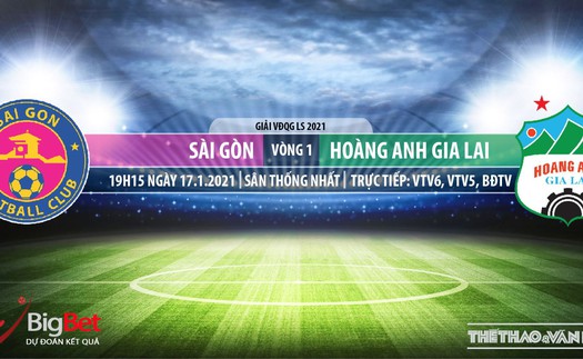 Soi kèo nhà cái Sài Gòn vs HAGL. VTV6 trực tiếp bóng đá Việt Nam