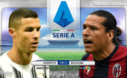 Soi kèo nhà cái Juventus vs Bologna. FPT trực tiếp bóng đá Italia Serie A vòng 19