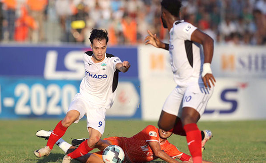 Trực tiếp bóng đá Việt Nam: HAGL vs Bình Định (17h00 hôm nay)