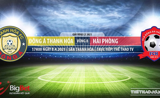 Soi kèo nhà cái Thanh Hóa vs Hải Phòng. BĐTV trực tiếp bóng đá Việt Nam