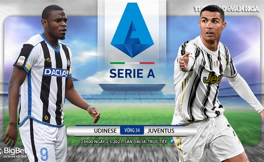 Soi kèo nhà cái Udinese vs Juventus. FPT trực tiếp bóng đá Serie A