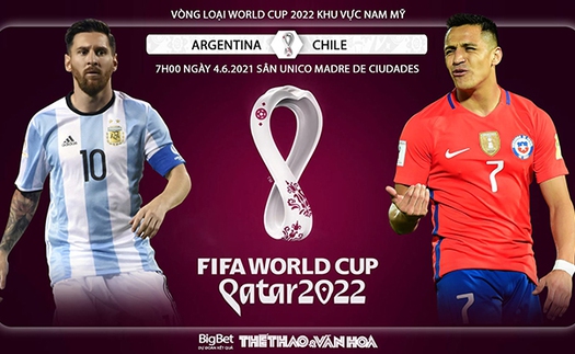 Soi kèo nhà cái Argentina vs Chile. Vòng loại World Cup 2022 khu vực Nam Mỹ