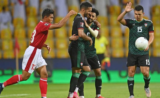 Indonesia 0–5 UAE: Chủ nhà hủy diệt đối thủ, phả hơi nóng vào gáy Việt Nam