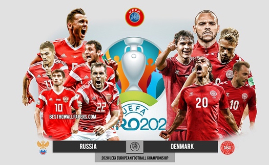 Kèo nhà cái. Soi kèo Đan Mạch vs Nga. VTV6 VTV3 trực tiếp bóng đá EURO 2021