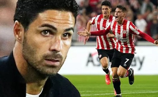 Arteta chỉ ra lý do khiến Arsenal thua đội mới lên hạng Brentford