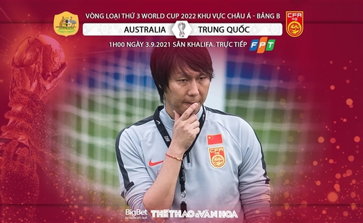 Soi kèo nhà cái Úc vs Trung Quốc và nhận định bóng đá vòng loại World Cup 2022 châu Á (1h00, 3/9)