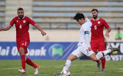 Soi kèo nhà cái Hàn Quốc vs Liban và nhận định bóng đá vòng loại World Cup 2022 (18h00, 7/9)