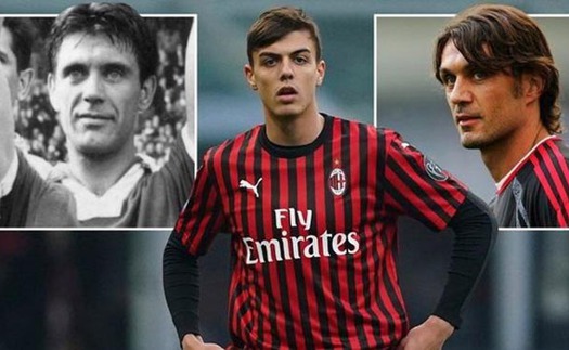 Paolo Maldini rạng rỡ khi con trai ghi bàn trong lần đầu đá chính cho Milan