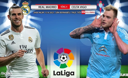 Soi kèo nhà cái Real Madrid vs Celta Vigo và nhận định bóng đá Tây Ban Nha (02h00, 13/9)