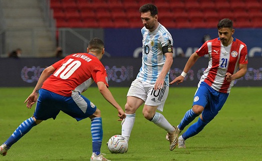 KẾT QUẢ bóng đá Paraguay 0-0 Argentina, Vòng loại World Cup 2022 Nam Mỹ