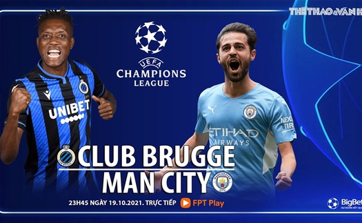 Soi kèo nhà cái Club Brugge vs Man City. Nhận định, dự đoán bóng đá Cúp 1 (23h45, 19/10)