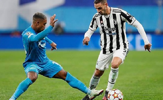 VIDEO Juventus vs Zenit, Cúp C1 vòng bảng