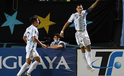 Uruguay 0-1 Argentina: Di Maria giúp Argentina tiến gần vé dự World Cup