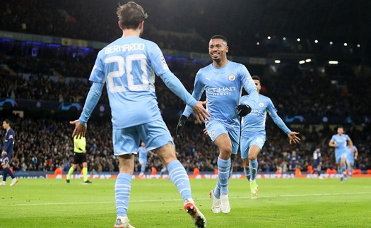 Man City 2-1 PSG: Bernardo Silva gây sốt với pha kiến tạo đẳng cấp