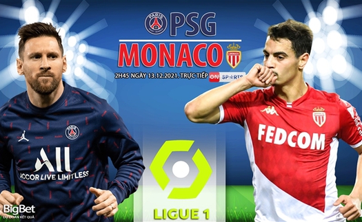 Soi kèo nhà cái PSG vs Monaco. Nhận định bóng đá, dự đoán Ligue 1 (2h45, 13/12)