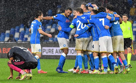 Kết quả cúp C2 lượt trận cuối: Leicester bị loại, West Ham, Napoli đi tiếp