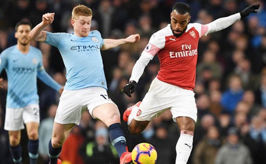 KẾT QUẢ bóng đá Arsenal 1-2 Man City, Ngoại hạng Anh hôm nay