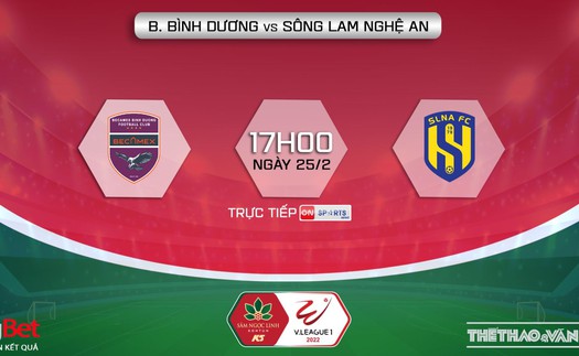 Soi kèo nhà cái Bình Dương vs SLNA. Nhận định, dự đoán bóng đá V-League 2022 (17h00, 25/2)