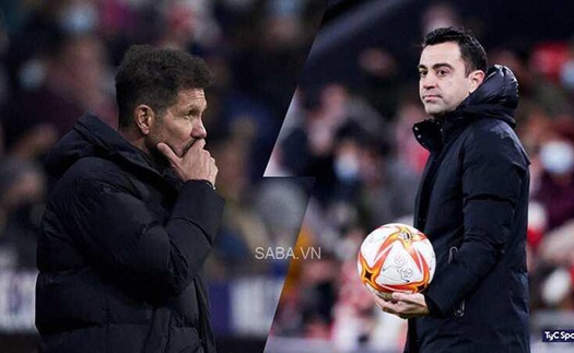 Xavi 'đá xoáy' Simeone sau khi Barca hạ Atletico