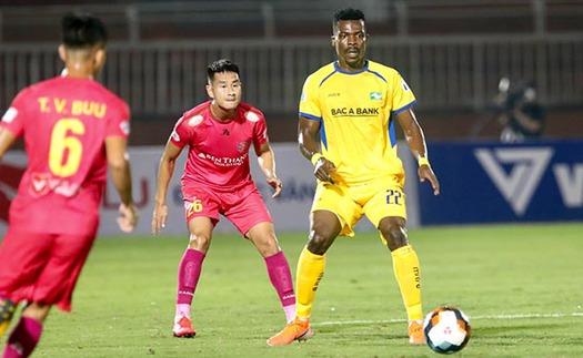 KẾT QUẢ bóng đá Bình Dương 0-1 SLNA, V-League hôm nay