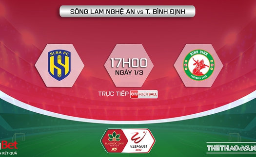 Soi kèo nhà cái SLNA vs Bình Định. Nhận định, dự đoán bóng đá V-League 2022 (17h00, 1/3)