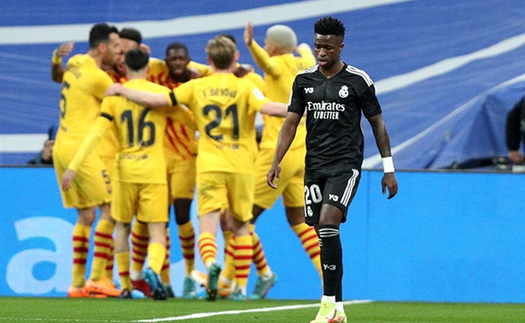 CĐV Real xấu hổ, gọi Bernabeu là ‘sân tập’ sau khi thua muối mặt Barca