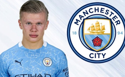 Man City sắp có chữ ký của Erling Haaland