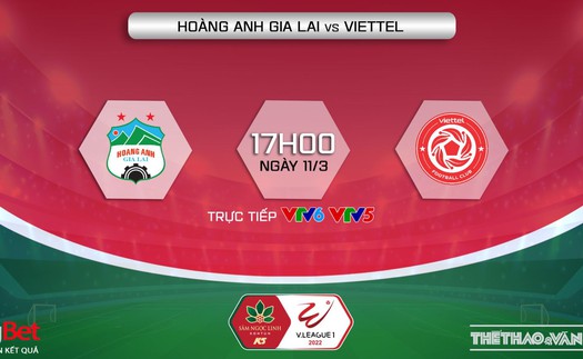 Soi kèo nhà cái HAGL vs Viettel. Nhận định, dự đoán bóng đá V-League 2022 (17h00, 11/3)