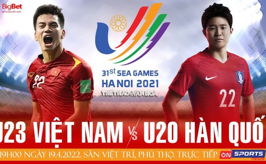 Soi kèo nhà cái U23 Việt Nam vs U20 Hàn Quốc. Nhận định, dự đoán bóng đá giao hữu (19h00, 19/4)