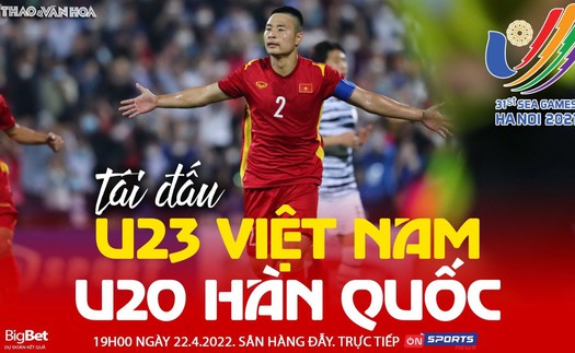 Soi kèo nhà cái U23 Việt Nam vs U20 Hàn Quốc. Nhận định, dự đoán bóng đá Giao hữu quốc tế (19h00, 22/4)