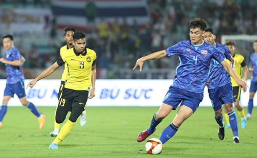 U23 Thái Lan 1–2 U23 Malaysia: Thái Lan thua ngược trận ra quân