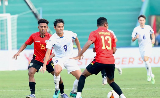 U23 Philippines 4–0 U23 Timor Leste: Chênh lệch đẳng cấp, U23 Philippines thắng đậm trận ra quân