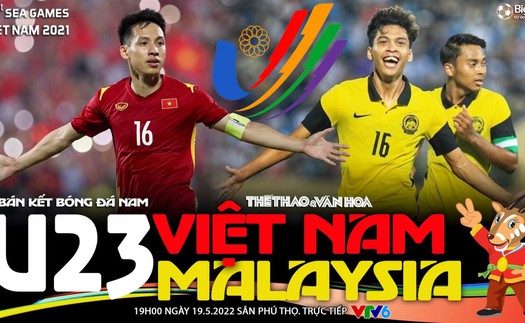 Soi kèo nhà cái U23 Việt Nam vs U23 Malaysia. VTV6 trực tiếp bóng đá SEA Games 31 (19h00, 19/5)