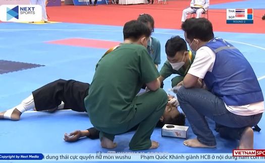 VĐV Pencak Silat Thái Lan gây tranh cãi khi đấm ngất đối thủ