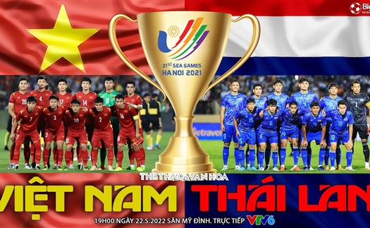 Soi kèo nhà cái U23 Việt Nam vs U23 Thái Lan. VTV6 trực tiếp bóng đá SEA Games 31 (19h00, 22/5)