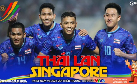 Soi kèo nhà cái U23 Thái Lan vs U23 Singapore. Nhận định, dự đoán bóng đá SEA Games 31 (19h00, 9/5)