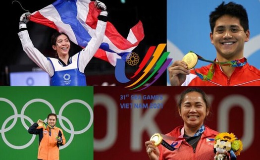 Những người hùng Olympic đi săn 'Vàng' ở SEA Games 31