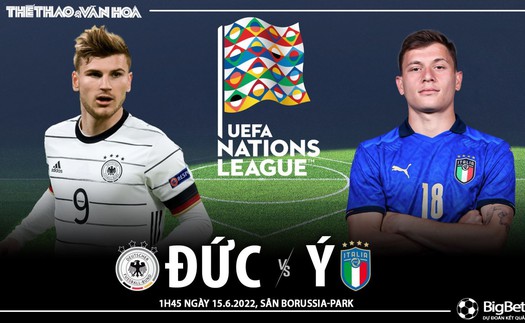 Soi kèo nhà cái Đức vs Ý. Nhận định, dự đoán bóng đá Nations League (1h45, 15/6)